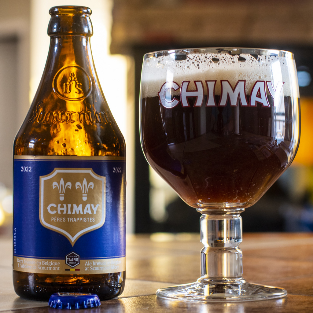Chimay Bleue — Cerveza Belgian Strong Dark Ale 9% | Botella 330ml