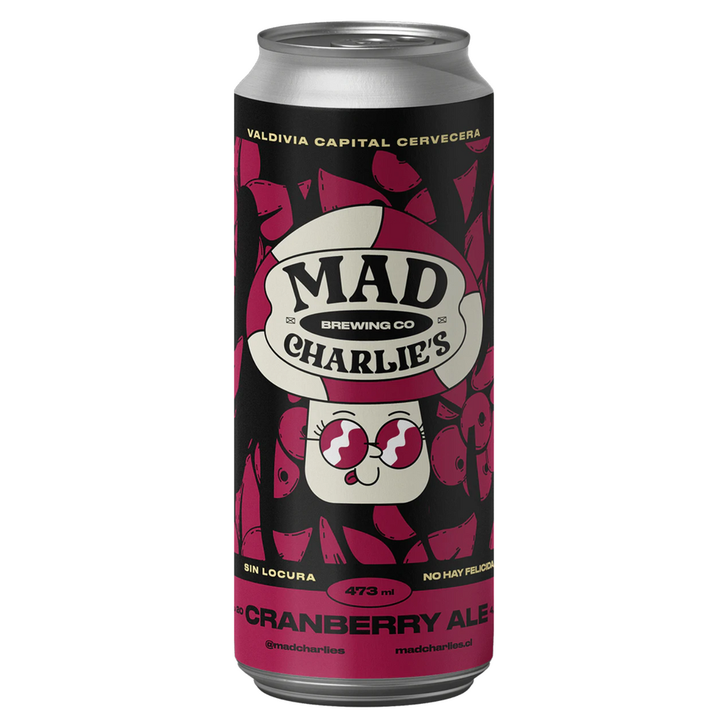 Mad Charlies — Cerveza Cranberry Ale 4,8% | Lata 473ml