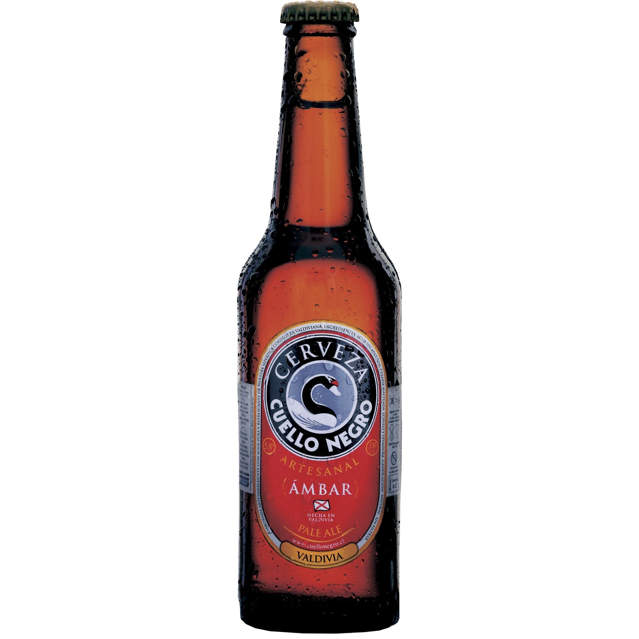 Cerveza Cuello Negro Ambar 5.8% 330ml - KINGZ.cl