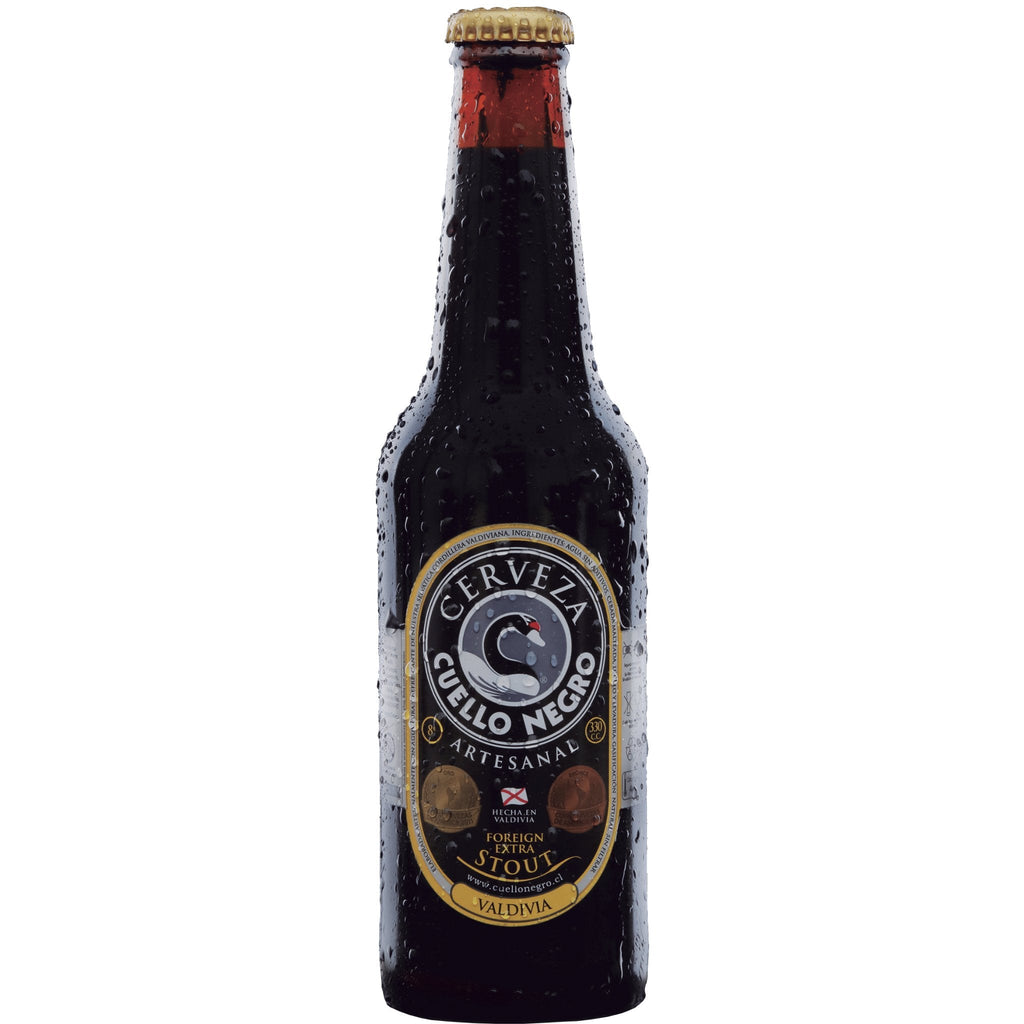 Cerveza Cuello Negro Stout 8% 330ml - KINGZ.cl