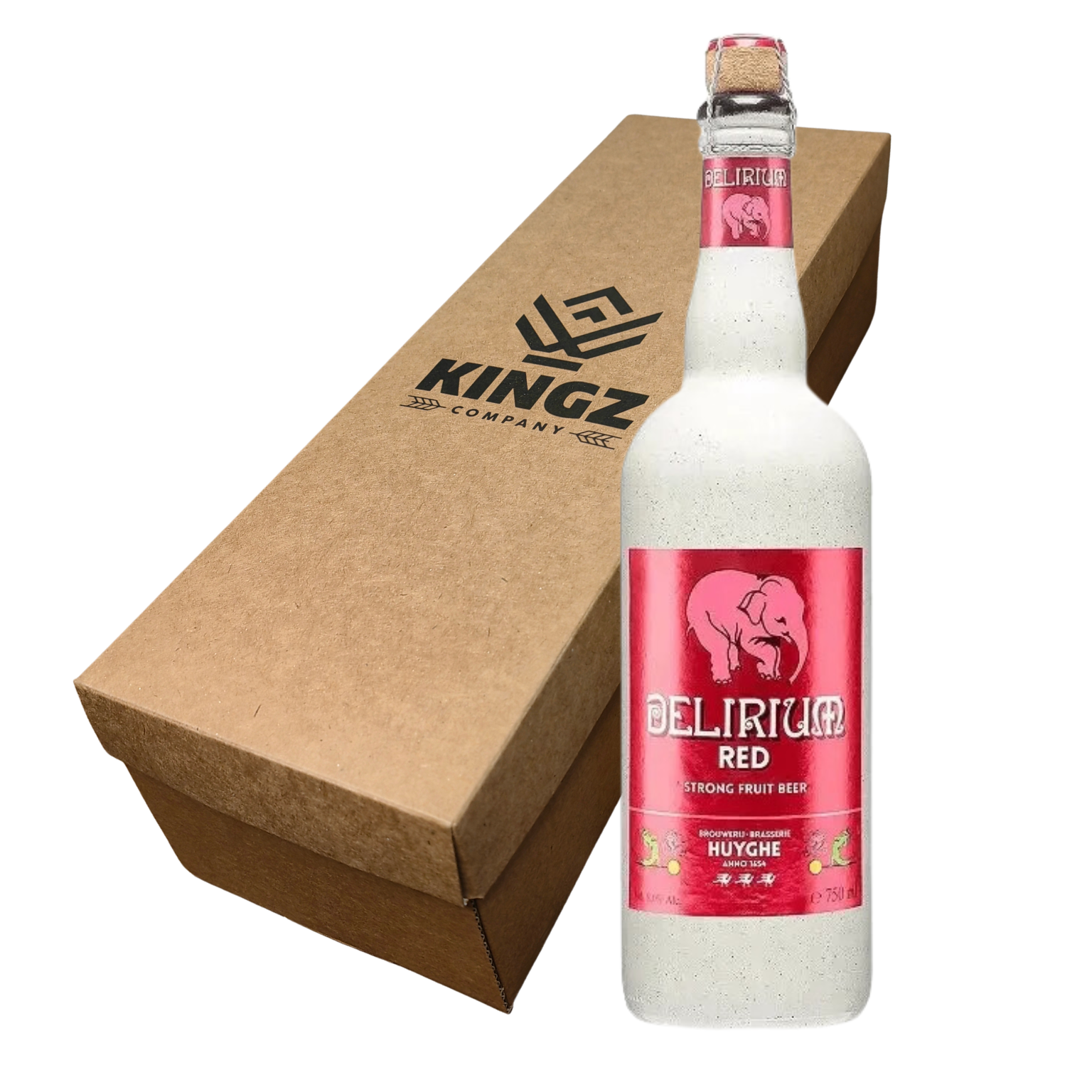Caja de Regalo Delirium Red 750ml - Cerveza Belga Premium