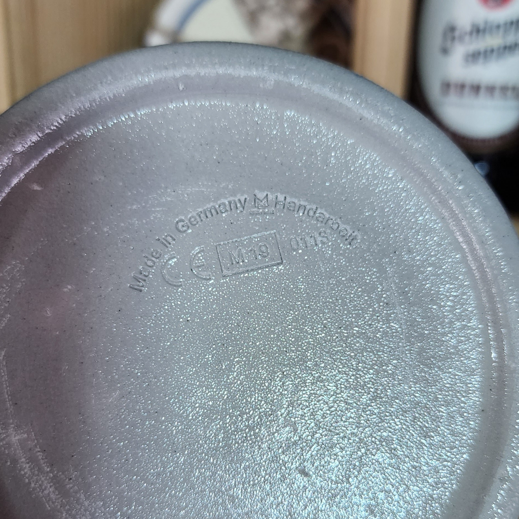 🏆 Shopero Cerámico Schlappeseppel 1L – Tapa de Peltre Artesanal 🇩🇪