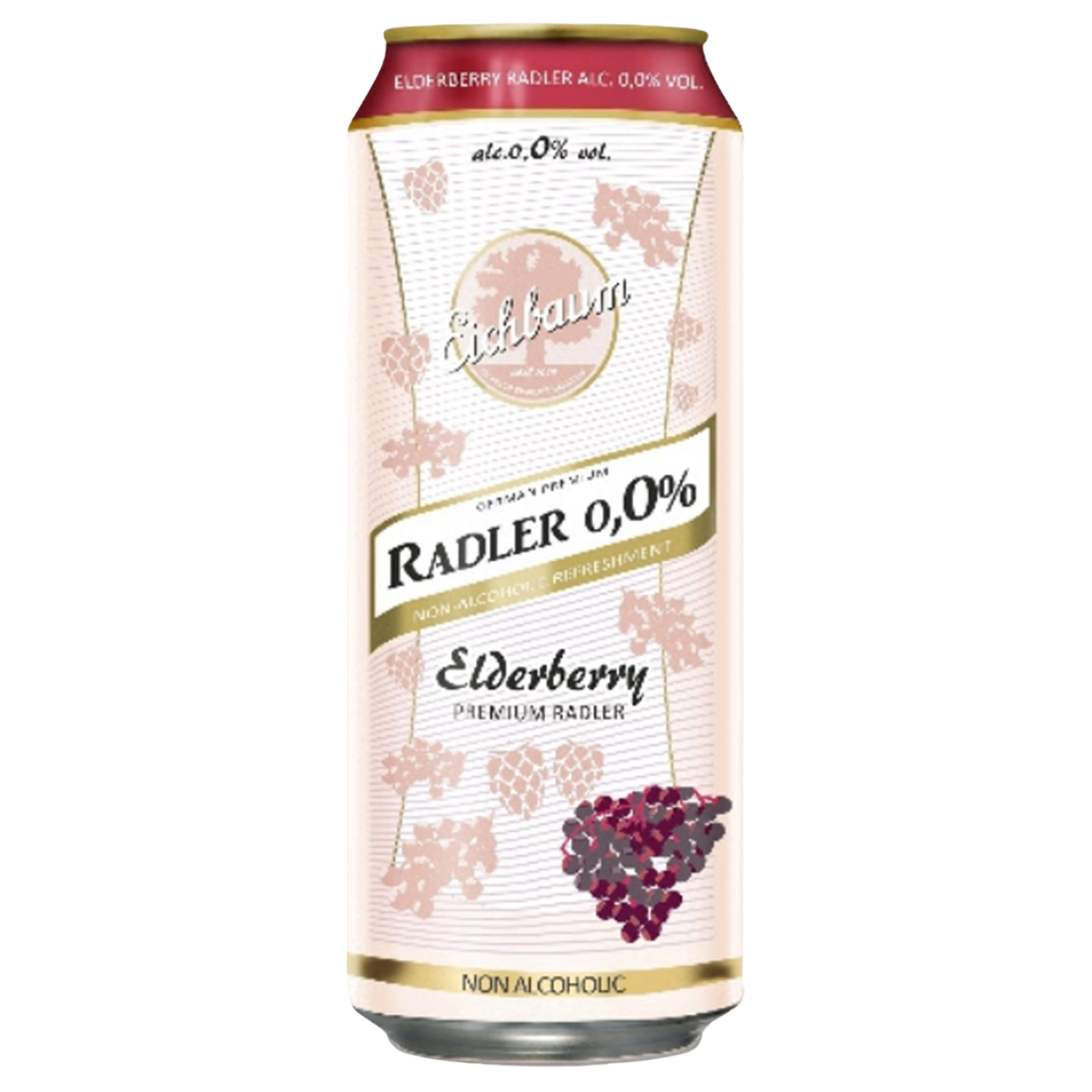 Zähringer Elderberry sin alcohol — Cerveza Lager 0% | Lata 500ml