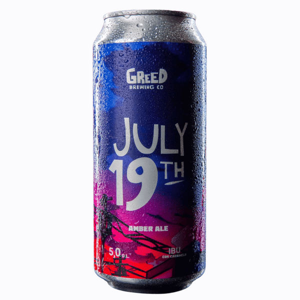 Greed July 19th Amber Ale 5% 473ml