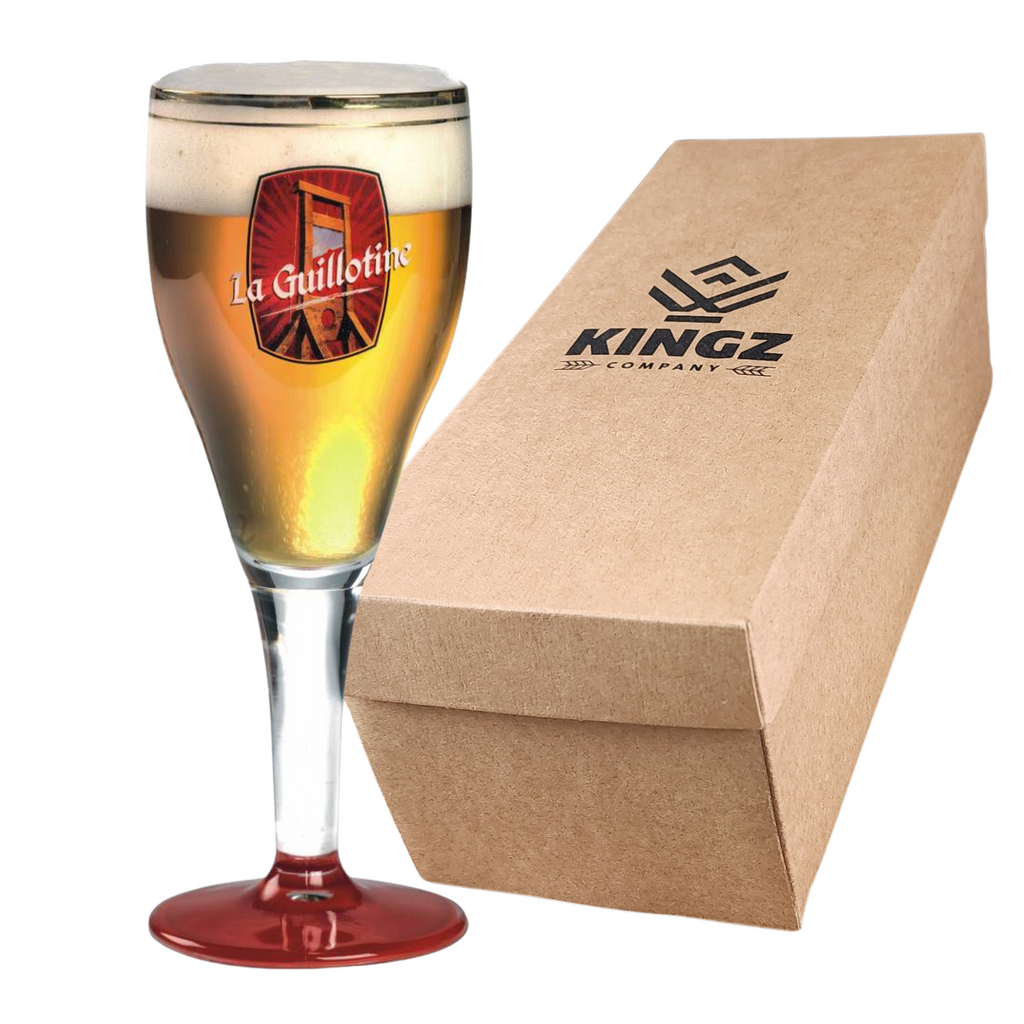⚔️ Copa La Guillotine 330ml – Cáliz Original + Caja de Regalo 🇧🇪