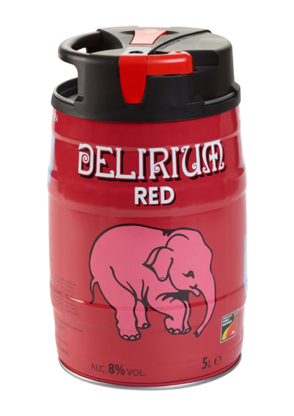 Barril Delirium Red 8° 5L