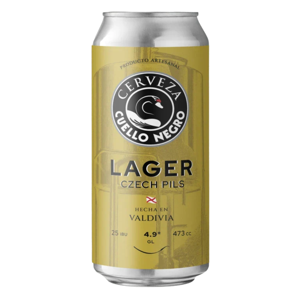 Cuello Negro — Cerveza Lager 4,9% | Lata 473ml
