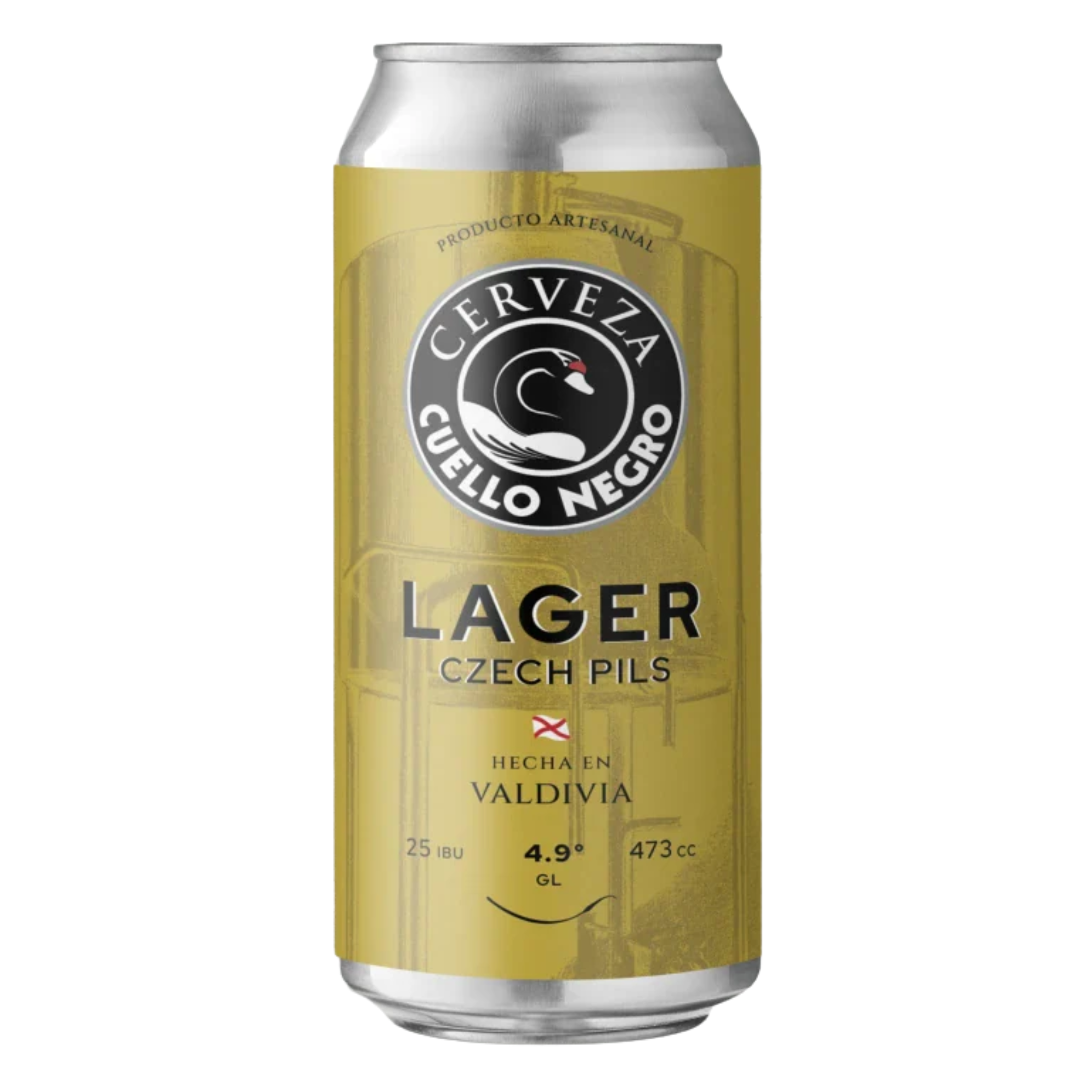 Cuello Negro — Cerveza Lager 4,9% | Lata 473ml