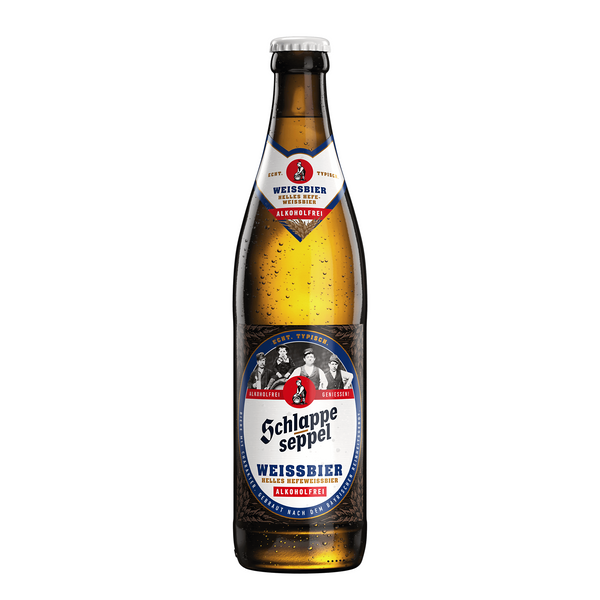 Schlappeseppel Weissbier sin Alcohol 500ml