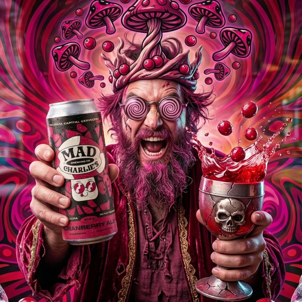 Mad Charlies — Cerveza Cranberry Ale 4,8% | Lata 473ml
