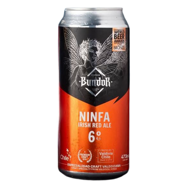 Cerveza Bundor Ninfa Irish Red Ale 6% 473ml