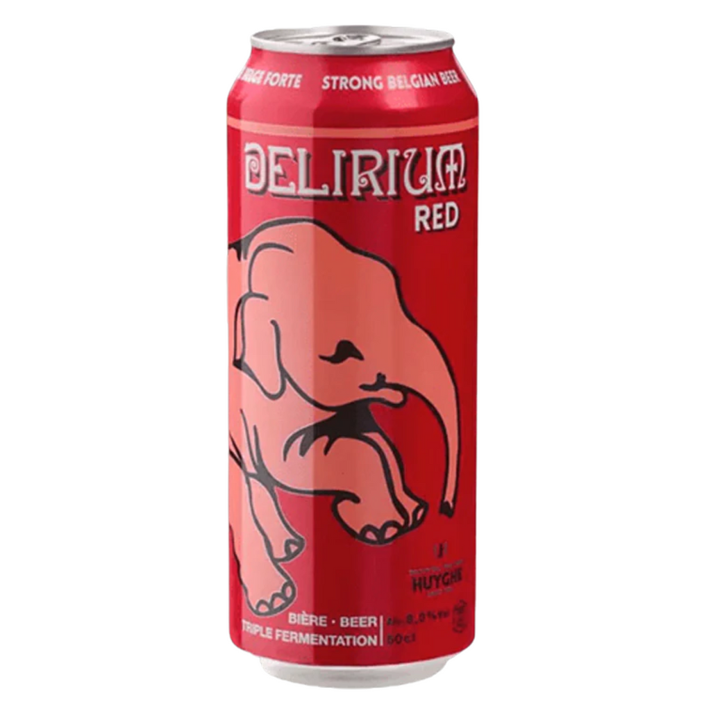 Delirium Red — Cerveza Belgian Fruit Beer 8% | Lata 500ml