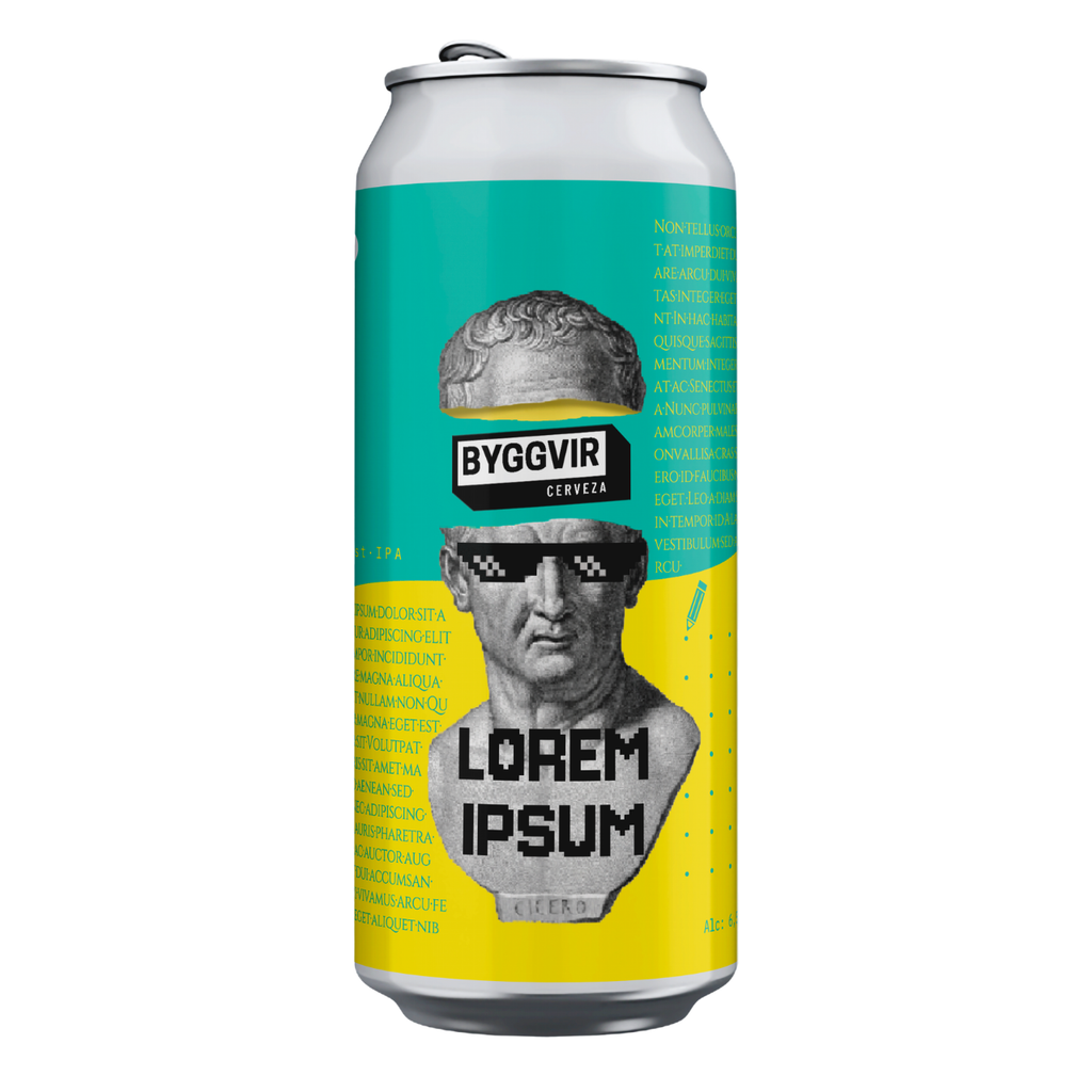 Byggvir Lorem Ipsum — Cerveza West Coast IPA 6,5% | Lata 473ml