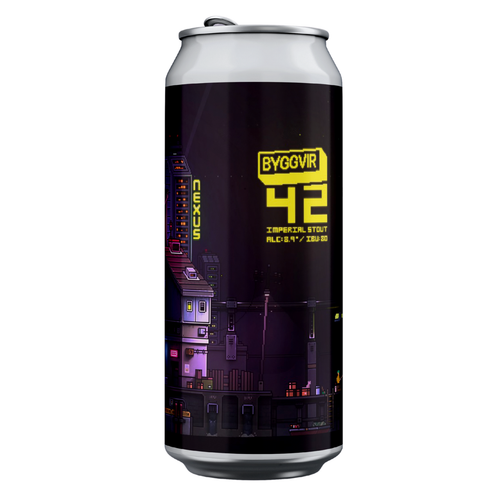 Byggvir 42 — Cerveza Imperial Stout 8,9% | Lata 473ml