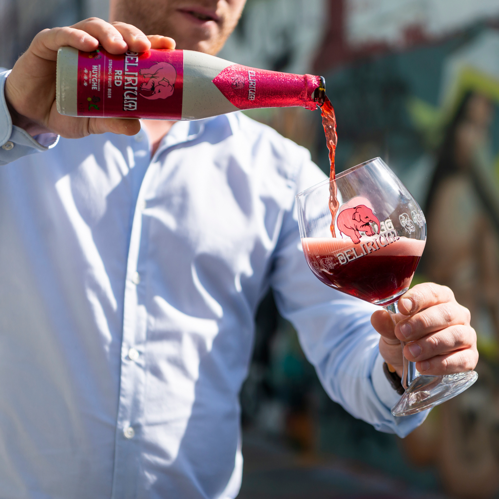 Delirium Red — Cerveza Belgian Fruit Beer 8% | Botella 330ml
