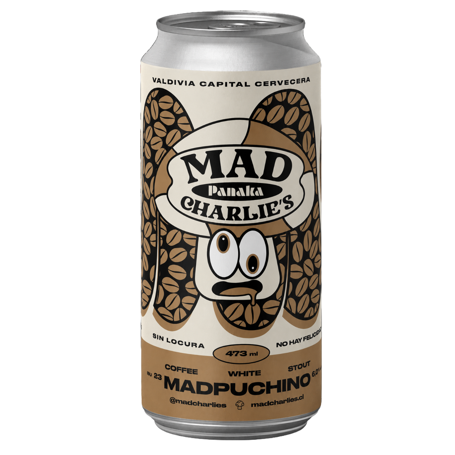 Mad Charlies Madpuchino  — Cerveza Coffee White Stout 6,0% | Lata 473ml