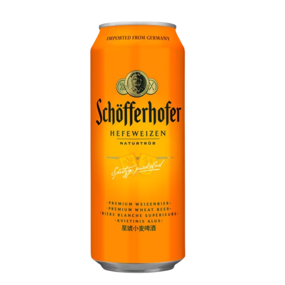 Schöfferhofer — Cerveza Hefeweizen 5% | Lata 500ml
