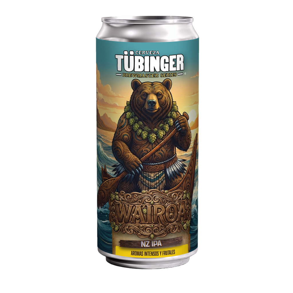 Tübinger Wairoa — Cerveza New Zealand IPA 6,0% | Lata 473ml