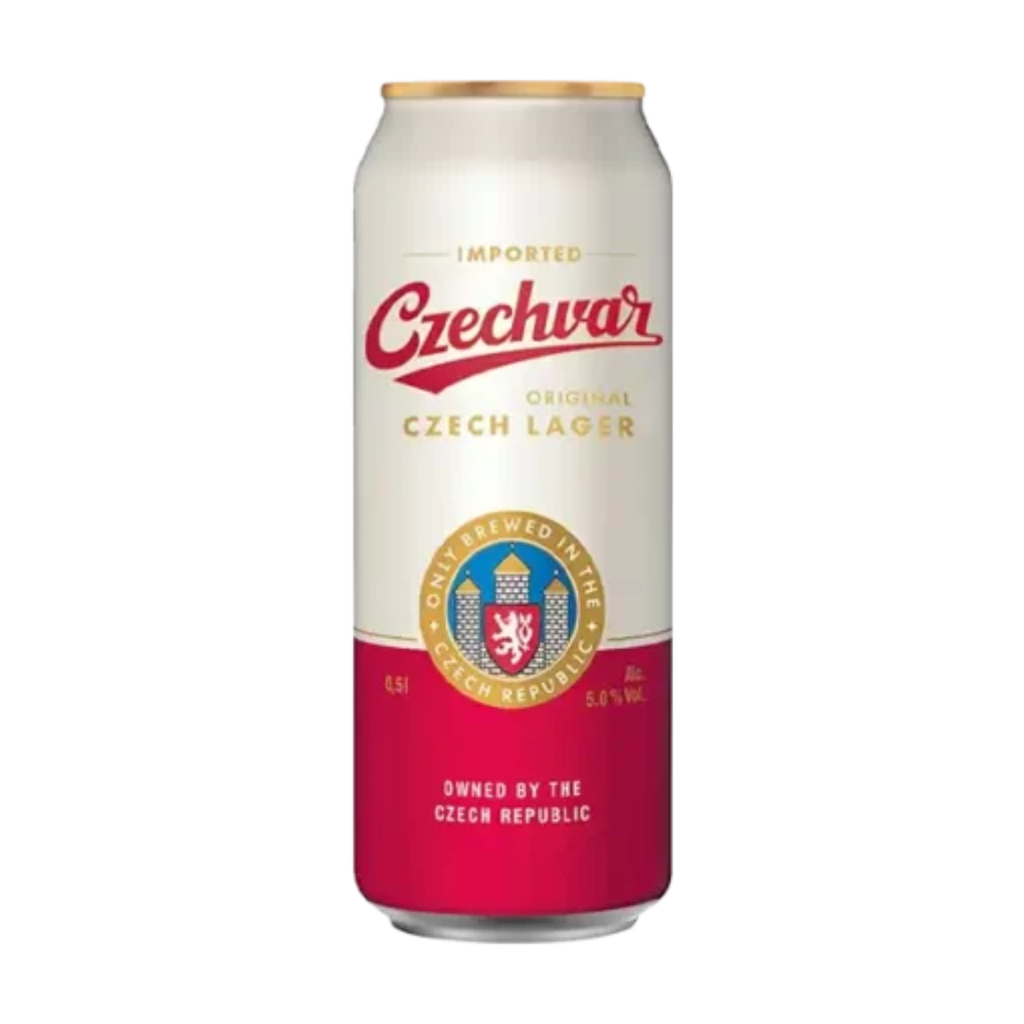 Czechvar — Cerveza Lager 5% | Lata 500ml