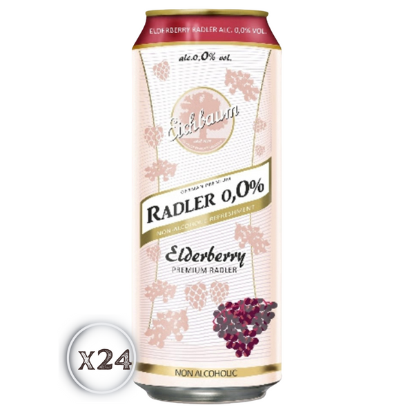 Zahringer Elderberry 0% 24x500ml
