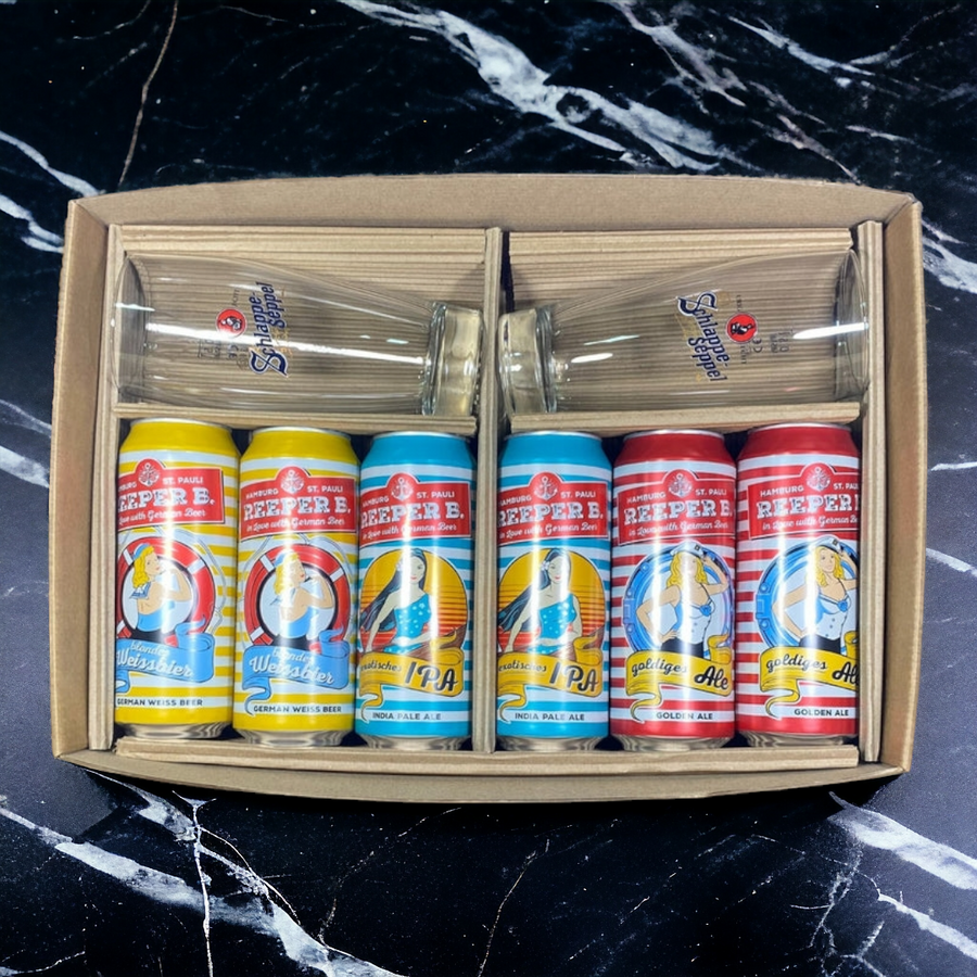 Regalo Reeper B. Lover con 6x Cervezas + 2x Pintas 500cc - KINGZ.cl