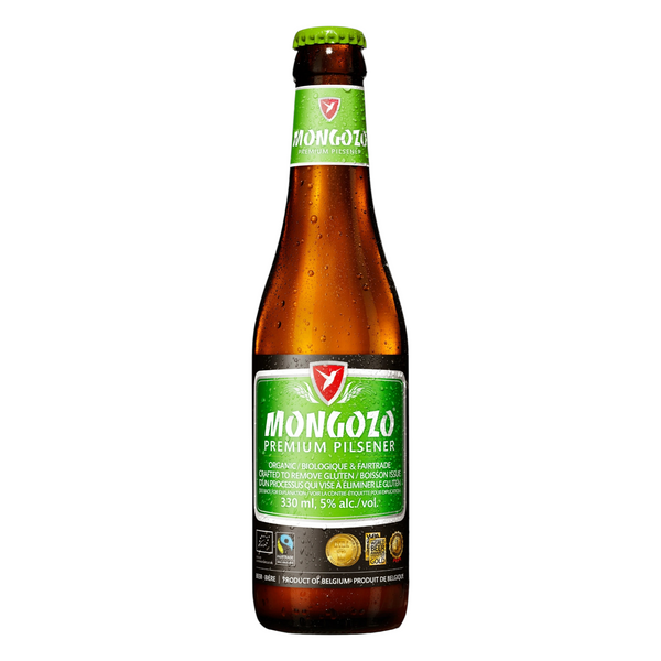 Mongozo Pilsener 5% SIN GLUTEN 330ml