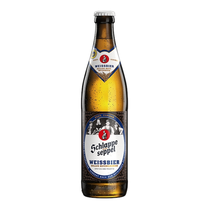 Cerveza Schlappeseppel Weissbier 5.5% 500ml - KINGZ.cl