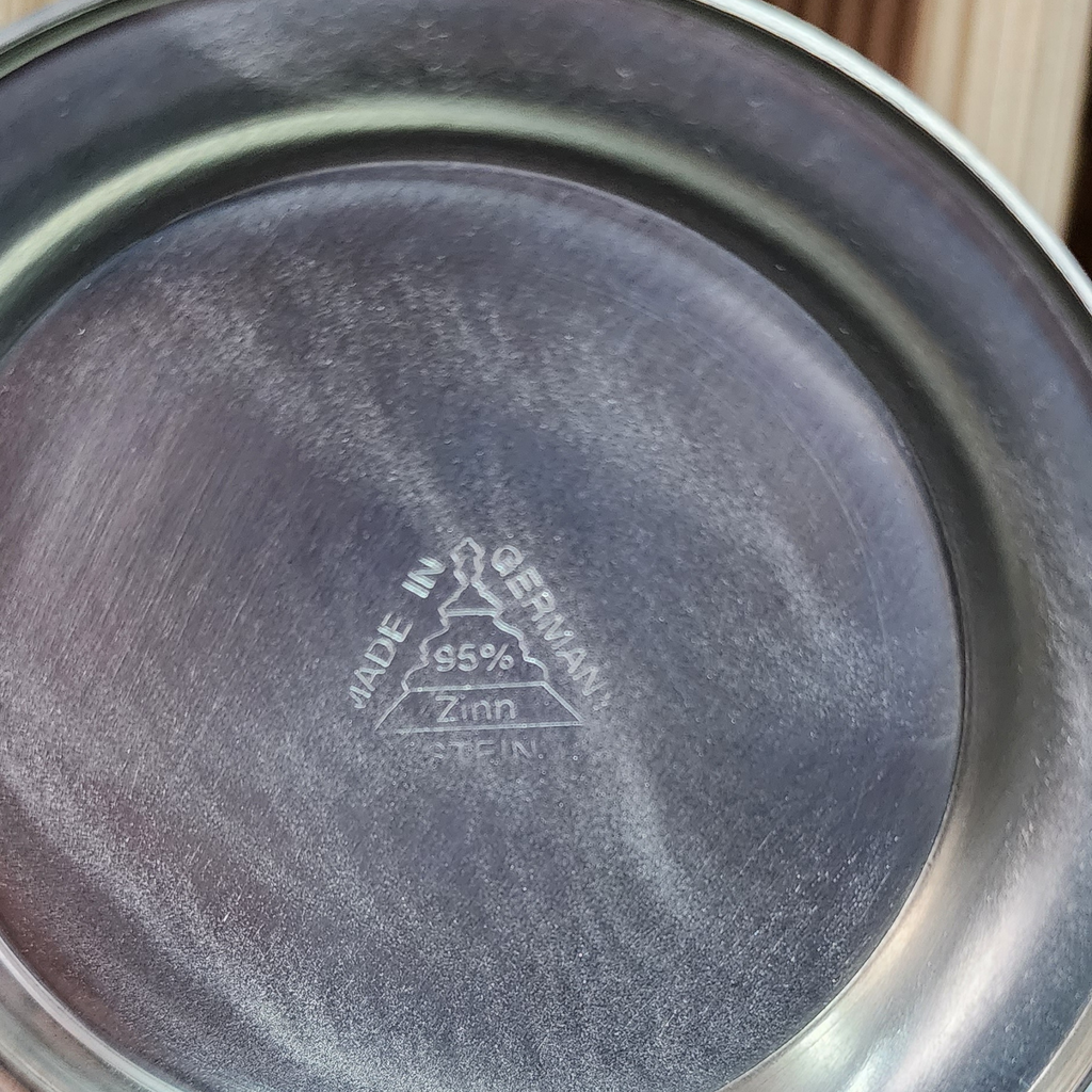 🏆 Shopero Cerámico Schlappeseppel 1L – Tapa de Peltre Artesanal 🇩🇪