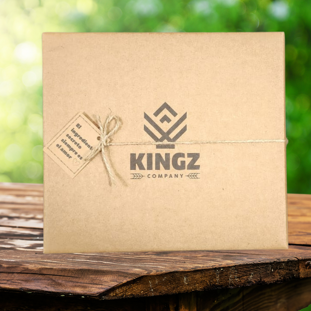 Caja de Regalo KINGZ Guerrero Vikingo 500ml - Cerveza Alemana Premium