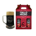 Caja de Regalo Cuello Negro Ámbar 330ml - Cerveza Artesanal Premium