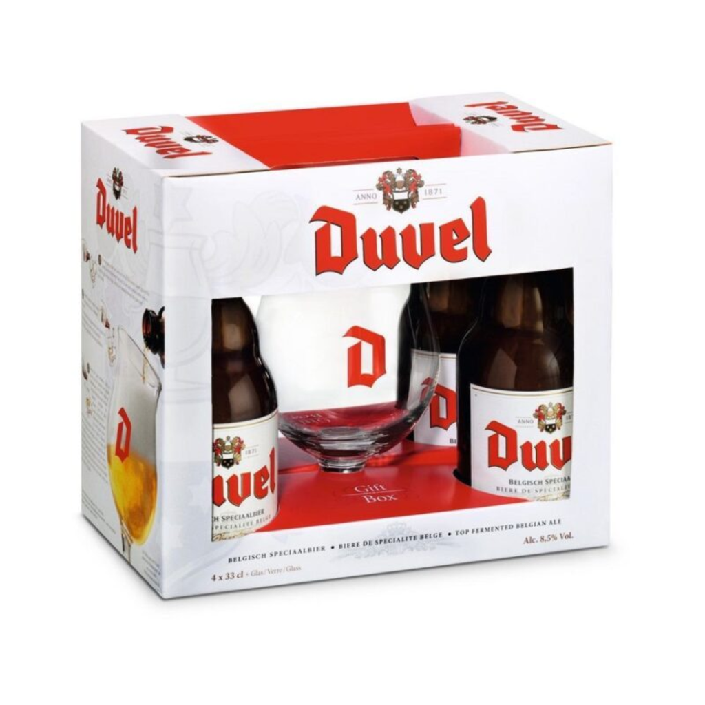 Caja de Regalo Duvel Original 330ml - Cerveza Belga Premium