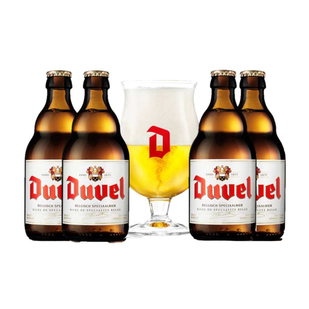 Caja de Regalo Duvel Original 330ml - Cerveza Belga Premium