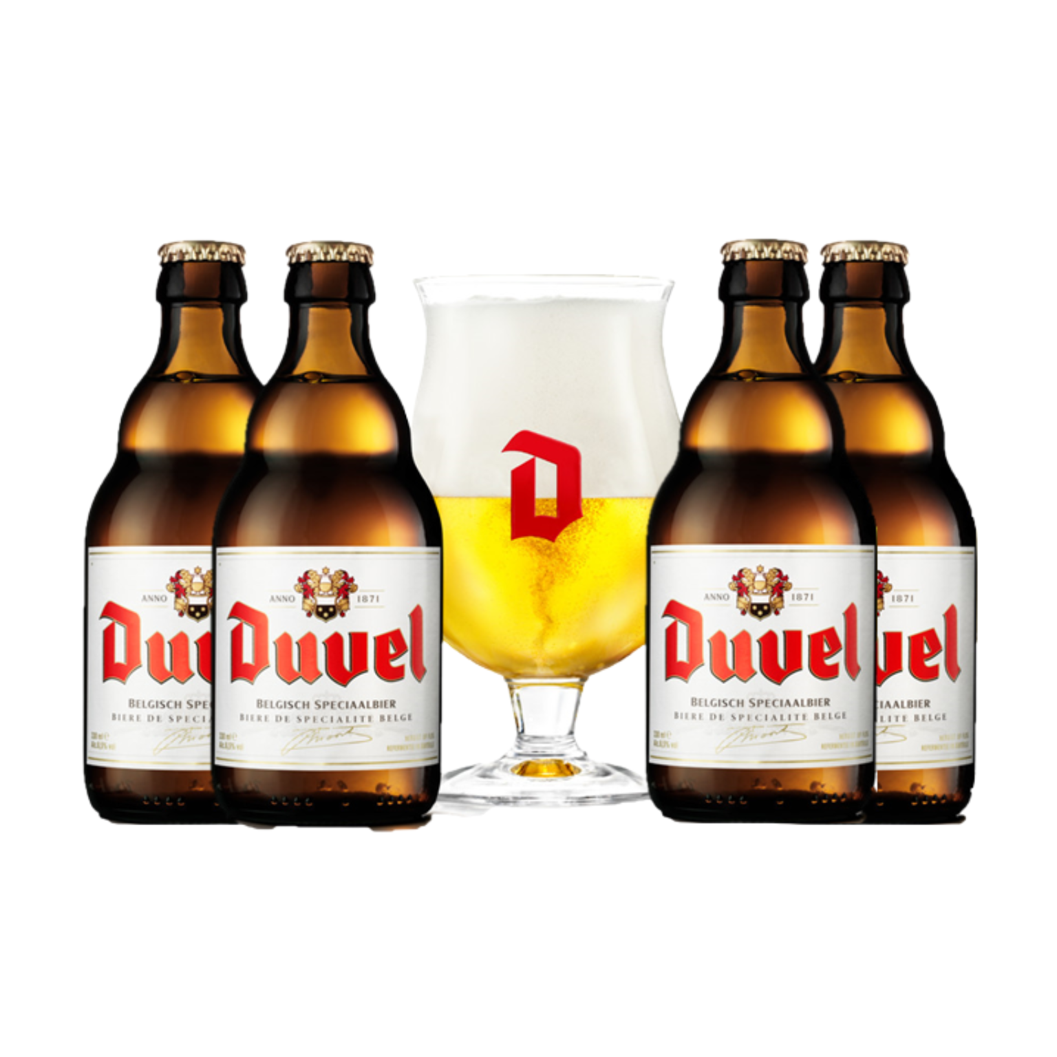 Caja de Regalo Duvel Original 330ml - Cerveza Belga Premium