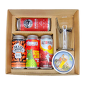Caja de Regalo KINGZ Cervezas Ámbar & Rojas Mix 473ml + Vaso KINGZ