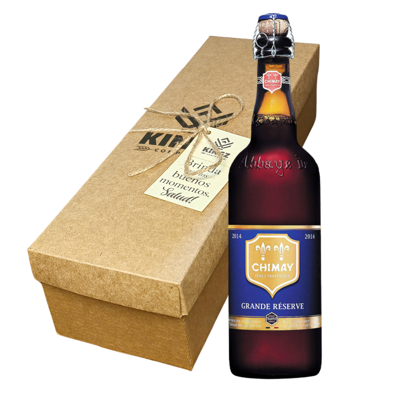 Caja de Regalo Chimay Bleue 750ml - Cerveza Trapense Premium