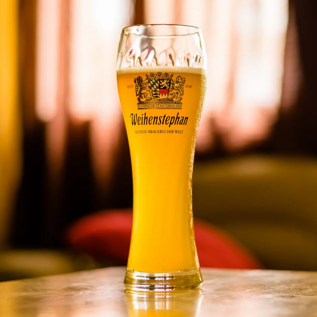 🍺 Vaso Garza Weihenstephaner 500ml – El Clásico Alemán + Caja de Regalo 🇩🇪